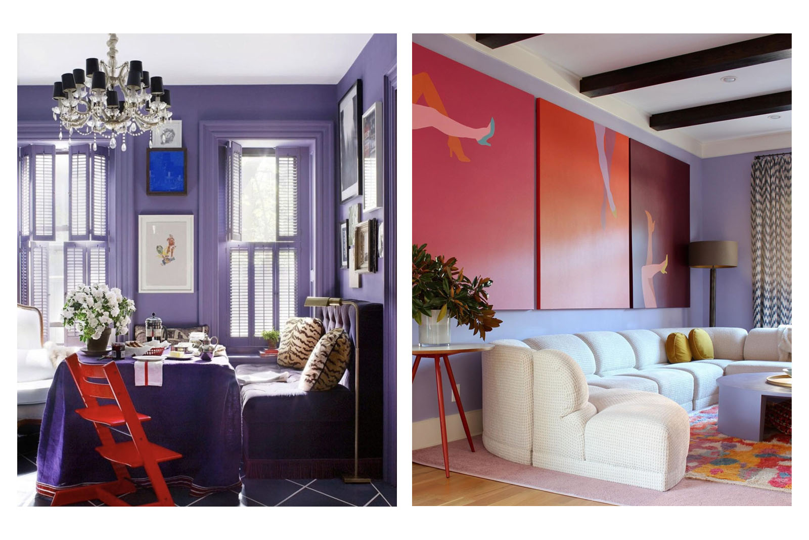 A Love Letter to Purple Interiors | Velvet Jungle Interiors