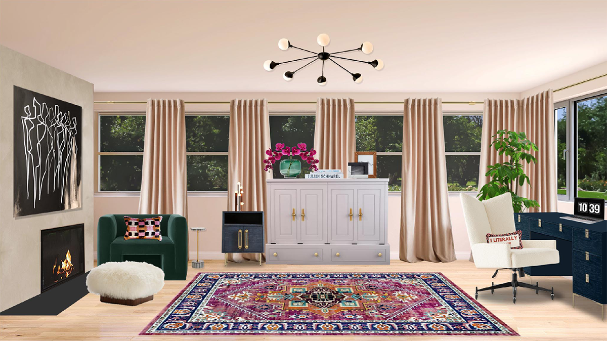 Design of the Week : The Coziest Office There Ever Was | Velvet Jungle ...